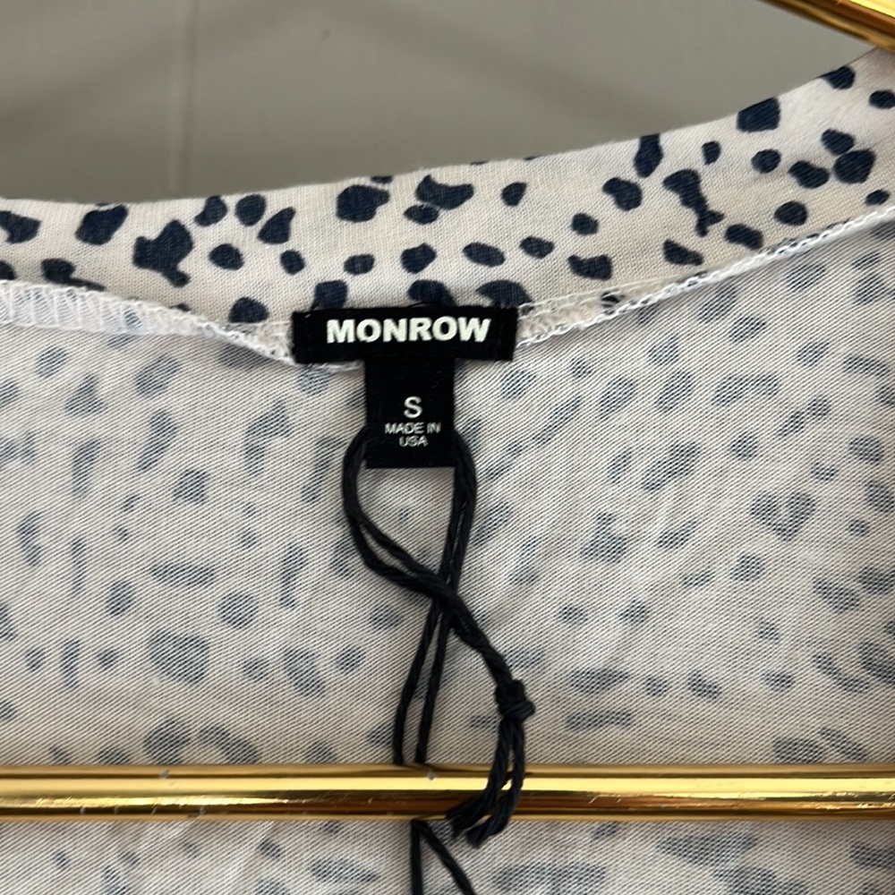 Monrow | Mini Cheetah Ruffle Dress - Picture 5 of 6